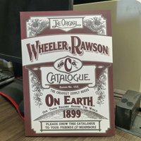 Co. Videospiel-Requisiten Replika Wheeler Rawson Katalog Cosplay Wheeler Rawson Arthur Morgan Tagebuch Arthur's Tagebuch Requisiten Cosplay