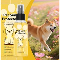 Dog Sun Protection Moisturizing Natural Pet Sunscreen Spray Cat Supplies for Hot Day Outdoor Activities Including Beach Pool