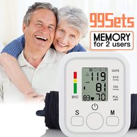 Portable Tonometer Digital Tensiometer Heart Rate Monit Digital Blood Pressure Monitor Equipment Automatic Professional Medical