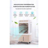 Portable Industrial Air Conditioner, Large Commercial Fan for Garage Outdoor Use, Mobile Air Cooler, Refrigeration Unit