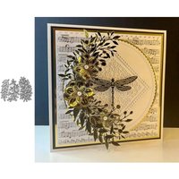 New Arrival Lavish Foliage Metal Cutting Dies for DIY Scrapbooking Card Making Stencils Embossing Craft Decoration