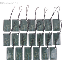 【SSummer10】10/20Pcs 13.56MHz Rewritable S50 1K NFC RFID Card-UID Writable Tags Badge Keyfobs Keychain Token for Cloner【SS】