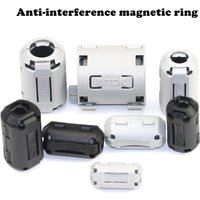 New TDK anti-interference magnetic ring clip high frequency filter ferrite Nickel-zinc inductor magnetic ring 5/7/9/13mm