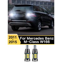 2X For Mercedes Benz M Class W166 2011- 2015 W16W T15 912 921 906 922 LED Car Reverse Light Bulbs Canbus Backup Lamp Accessories