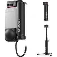 Ulanzi MT98 Foldable Selfie Stick 2-in-1 Selfie Stick & Tripod Broad compatibility Flexible Angle For Insta360 photograph vlog