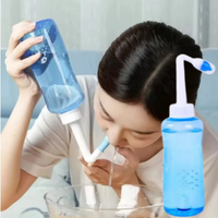 1/3pcs Nose Wash Cleaner Nasal Irrigator Rinse Bottle Protector Avoid Allergic Rhinitis Adults Children Neti Pot 300ml/500ml