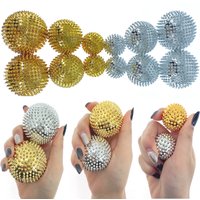 2pcs Hand Palm Magnetic Acupoint Acupuncture Massage Ball Improve Blood Circulation Therapy Sore Muscle Pain Relief Fitness Tool