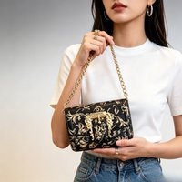 Fashionable Solid Color Diaper Bag High End Minimalist Unique Leisure Business Square Satchel Tote Bag