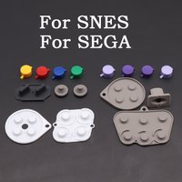 1Set For SNES ABXY Buttons Conductive Rubber Pad Set For Super Famicom SFC Controller A B X Y DIY Plastic Key Kit