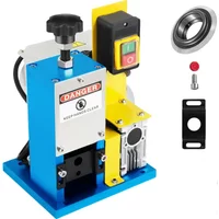SIHAO 370W Automatische elektrische Kabelabisoliermaschine, 1-38mm Kabelabisolierer mit 10 Klingen, tragbares Recycling-Equipment für Kupferkabelabfälle.