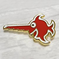 German UBoat U96 Submarine Red Laughing Swordfish enamel pin military metal badge brooches