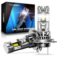NOVSIGHT H7 LED H11 H8 H9 9005 HB3 9006 HB4 Led H4 Car Headlight Bulbs 70W 18000LM H7 Canbus Mini SIze 6500K White Car Lights