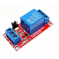2pcs Relay Module Route 1 Channel 5V 12V 24V Relay Module Board with Optocoupler Support High and Low Level Trigger for Arduino
