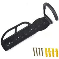 AliExpress NONE 1Pcs Bike Stand Wall Mount Bicycle Holder Mountain Bike Rack Stands Storage Hanger Hook Mounted Rack Stand Steel Black