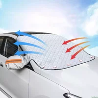 For Toyota Corolla Rav4 Chr Avensis Yaris Auris Prius Magnetic Car Windshield Sunshades Extra Thick Snow Ice Cover Protection