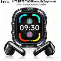 HTC NE70 TWS Wireless Bluetooth Earphones ENC Call Reduction HiFi Sound Lightweight In-Ear Headset for iOS Android