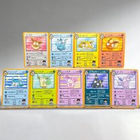 PTCG Self-made Ugly-cute style Eeveelution PTCG Cards DIY Anime Eevee Vaporeon Jolteon Flareon Glaceon Umbreon Birthday Gift