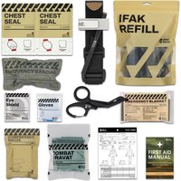 Rhino Rescue Emergency Trauma Kit Combat Tactical IFAK For First Aid Response Supplies