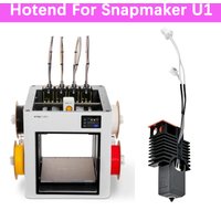 Hotend For Snapmaker U1 24V 48W Ceramic heater Kit U1 Print Head Hardened Steel Nozzle High Flow Hot End U1 3D Printer Parts