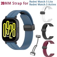 Magnetic Buckle Strap for Omega X Swatch Joint MoonSwatch Soft Silicone Band 20mm Men Women Moon Mercury Mars Sports Bracelet