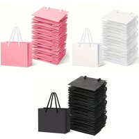 5/10pcs mini party gift bag with handle, suitable for wedding, birthday, earrings jewelry storage, party decoration gift packag