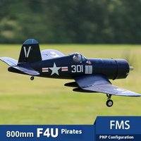 FMS 800mm F4U Pirate Electric Remote Control Model Aircraft World War II Aircraft Model Fixed Wing