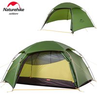 Naturehike Cloud Peak 2 Tent Ultralight Waterproof Camping Tent 4 Season Backpacking Traveling Tent for 2-3 people T-zipper