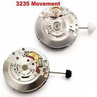 Dandong Super Shanghai VSF Super 3235 Automatic Mechanical Movement Blue Balance Wheel 3235 Watch Movement Accessories