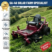 Customized Diesel Lawn Mower Tractor That Can Climb Slopes GPS All Terrain Tracked Lawn Mowing Robot