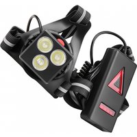 AliExpress LIXADA LED Chest Front Multi-Lamp Red Warning USB Rechargeable Night Running Light Reflective Strap Back Light Backpack Light