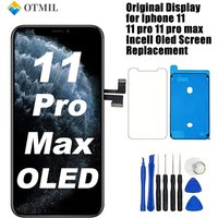 Original OLED Pantalla for iphone 11 Pro Max LCD Display Touch Screen Digitizer Assembly for iPhone 11 11 Pro LCD Replacement