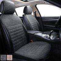 Universal Car Linen Seat Cover Men Luxury Car Front Seat Cushion Protect Cover Anti Slip Breathable Car Interior For Four Season
