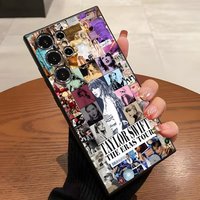 T-Taylors Swifts Phone Case For Samsung S24 Ultra S25 S23 Fe S22 S20 S21 Plus A54 A34 A53 A16 Back Cover