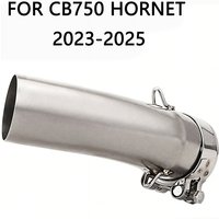 51MM Transalp 750 Escape Motorcycle Exhaust Middie Link Pipe Slip-On For Honda XL750 Transalp 2023-2024 CB750 Hornet 750 23-24