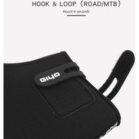 Bicycle Handlebar Gloves Windproof Motorbike Mittens Cold-Proof Handlebar Hand Warmers with Reflective Strap for MTB Road Bike