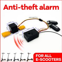 Universal Hidden Anti-theft Alarm for Electric Scooter E-Bike with Control Power Cut Protection Relay and Remote
