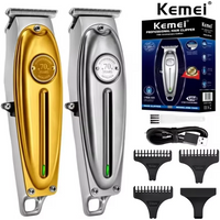 Kemei KM-1949 Pro electric barber full metal professional hair trimmer for men beard hair clipper finishing hair cutting machine image 4