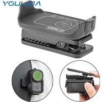 For DJI Osmo Nano Magnetic Backpack Clip Quick Release Mount Clamp Non-slip Grip Clip 360 Rotation Base Wearable Camera Shooting