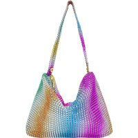 Glitter Evening Dinner Clutch Bag Elegant Women Lady Stylish Evening Bag Large Capacity Party Cocktail Wedding Bag Underarm Bag
