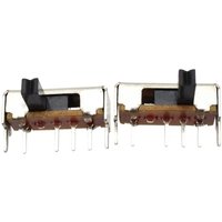10pcs DC 50V SK13D07VG4 Slide Switches 4 Pin 3 Position PCB Slide Switches 0.5A Right Angle Slide Switches Control Panels
