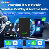 CarlinKit 5.0 C2Air Wireless Adapter Wireless CarPlay Android Auto For OEM Cars Plug & Play 5Ghz WiFi Bluetooth Auto Connection