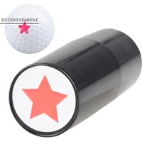 Outdoor Sport Colorfast Long Lasting Plastic Various Patterns Impression Seal Quick-dry Golf Ball Stamper Stamp Marker