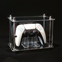 Acrylic Box Game Controller Storage Display Stand Controller Dust Cover for Switch Xbox PS5 Handle Bracket Gaming Accessories