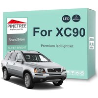 22Pc Canbus Led Interior Light Kit For Volvo XC90 2002-2011 Dome Map Vanity Mirror Led Bulbs License Plate