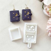 Halloween Star Moon Book Polymer Clay Cutters Earring Mold Ghost Skull Festive Party Pendant Jewelry Making Pottery Clay Tools