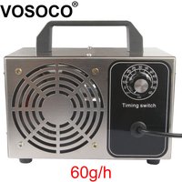 VOSOCO 60g/h 220V Ozone Generator Ozonizer Machine Air Purifier Cleaner Sterilizer Treatment deodorization Removal Formaldehyde