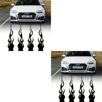 AliExpress NONE 1/2/3/4sheet Flame Reflective Decals Car Vinyl Racing Sport Flame Stripe Decals Car Motorcycle Bicycle Skateboard Laptop Decor