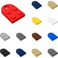 50pcs 3176 Plate Modified 2 x 3 with Hole Bricks Toys For Technical MOC Buildings Blocks Compatible High-Tech Gift