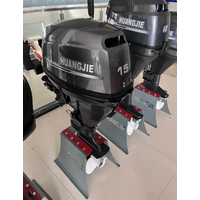 Outboard Motor Huangjie 15hp 4 Stroke Boat Motor Boat Engine Motor fuera de borda 15 hp Silnik do łodzi