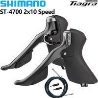 SHIMANO TIAGRA ST-4700 Shifter 2x10 Speed DUAL CONTROL Lever ST-4700-L 2S/ST-4700-R 10S Shift Lever For Road Bike Parts